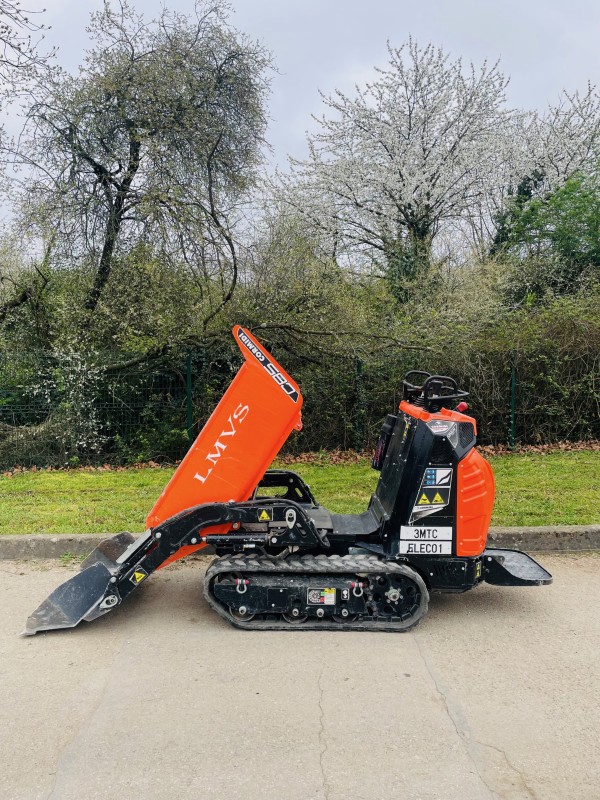 Location brouette à chenilles 300L électrique à Lyon