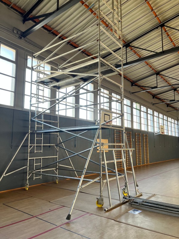 Location d'échafaudage roulant à Lyon