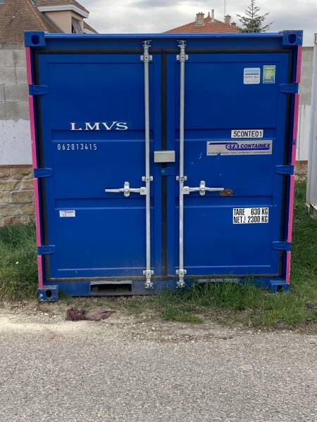 Location de container chantier 15m³ sur Lyon