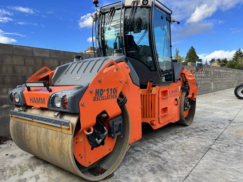Location de rouleau tandem vibration/oscillation 10 tonnes sur Lyon
