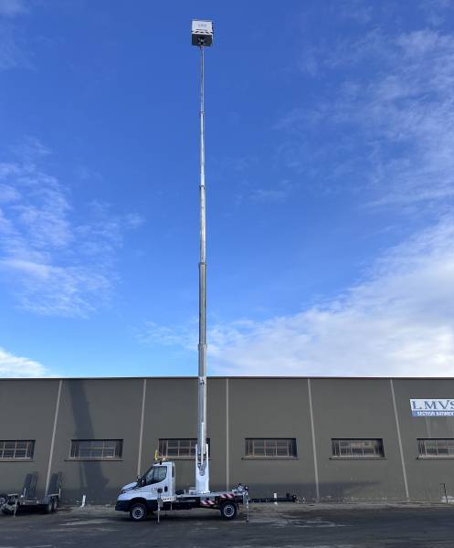 Location d'un camion nacelle articulée 27m à Lyon
